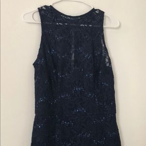 Navy dress